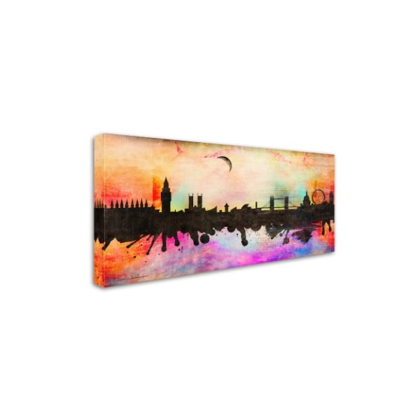 Mark Ashkenazi 'London 1' Canvas Art,24x47